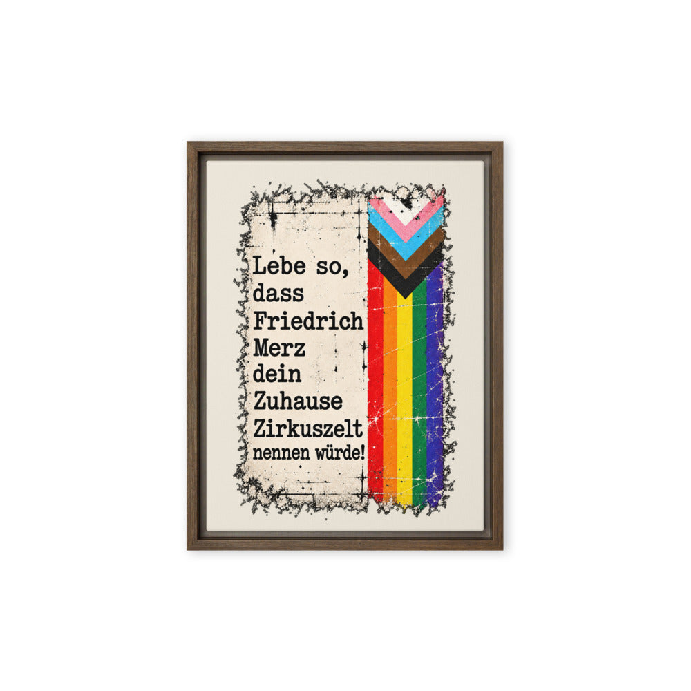 KA Studio Color P614 – Brown / 9″×12″ / V17635 – Vorderansicht | Originalmotiv | Artwork MERZ V08 / Rueckendruck geprueft