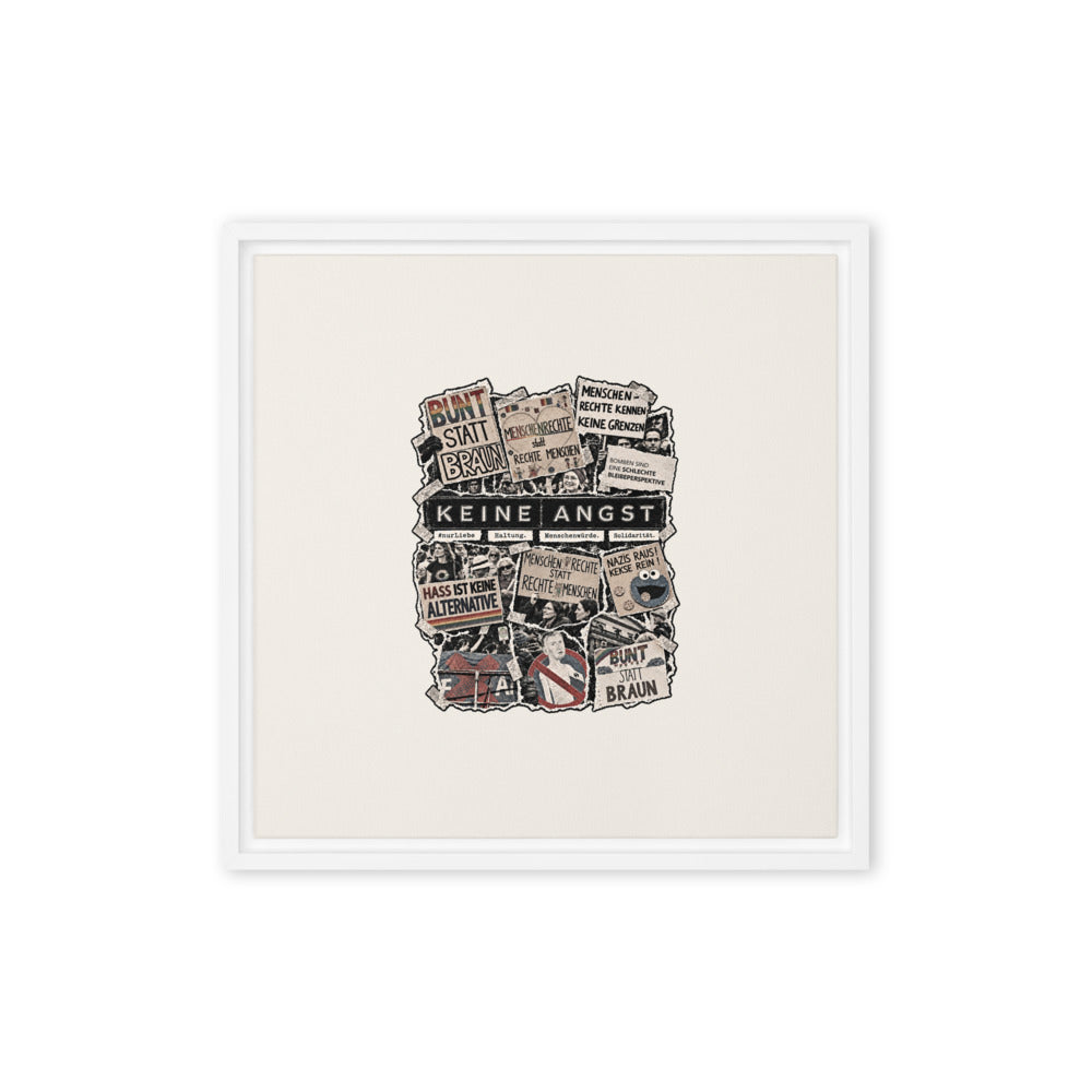 KA Studio Color P614 – White / 16″×16″ / V15697 – Vorderansicht | Originalmotiv | Artwork COLLAGE v3