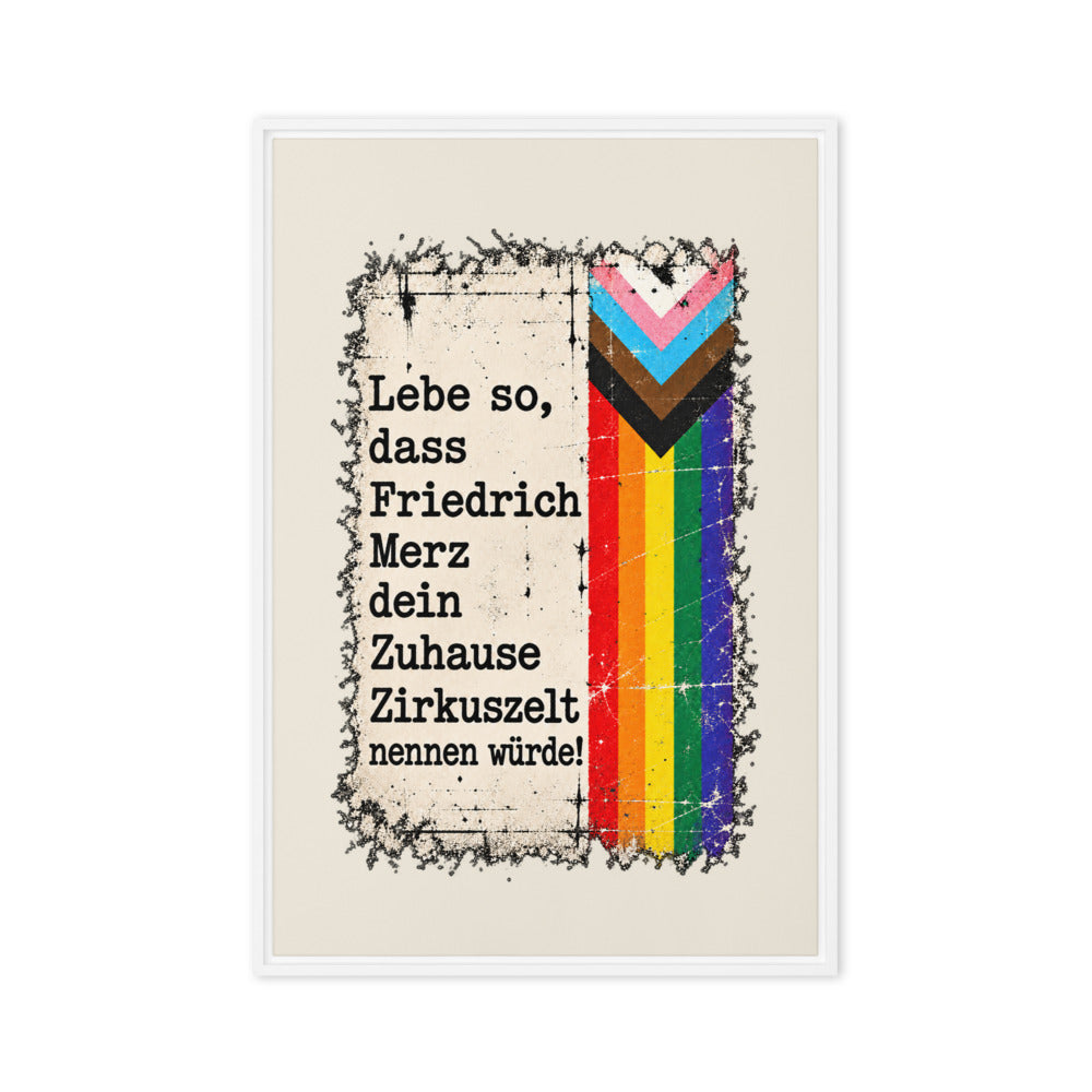 KA Studio Color P614 – White / 20″×30″ / V17647 – Vorderansicht | Originalmotiv | Artwork MERZ V08 / Rueckendruck geprueft
