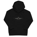 Neele – Bio-Hoodie für Kinder · Black · Vorderansicht | Originalmotiv