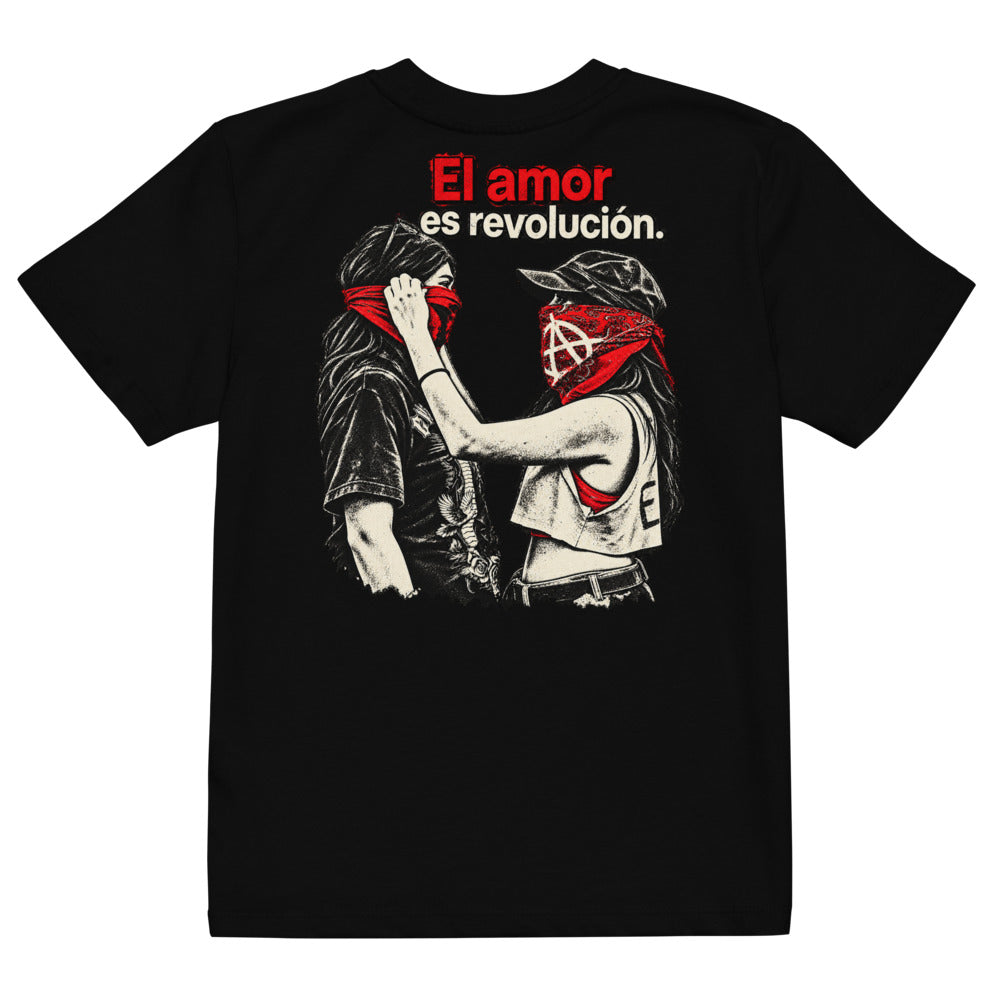 KA Studio Color P476 – Black – Rückansicht | Originalmotiv | Artwork EL AMOR V01 / Maximale Rueckendruckflaeche