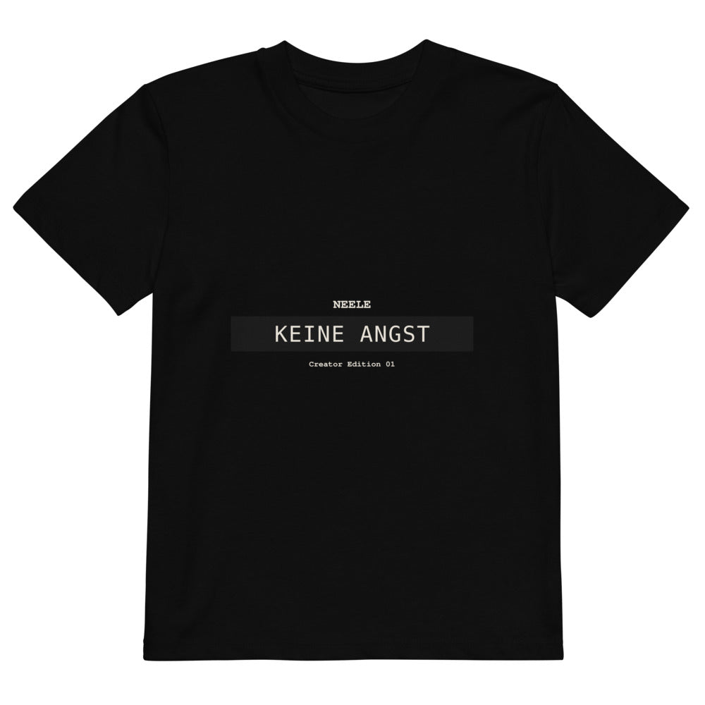 Neele – Bio-Baumwoll-T-Shirt für Kinder · Black · Vorderansicht | Originalmotiv