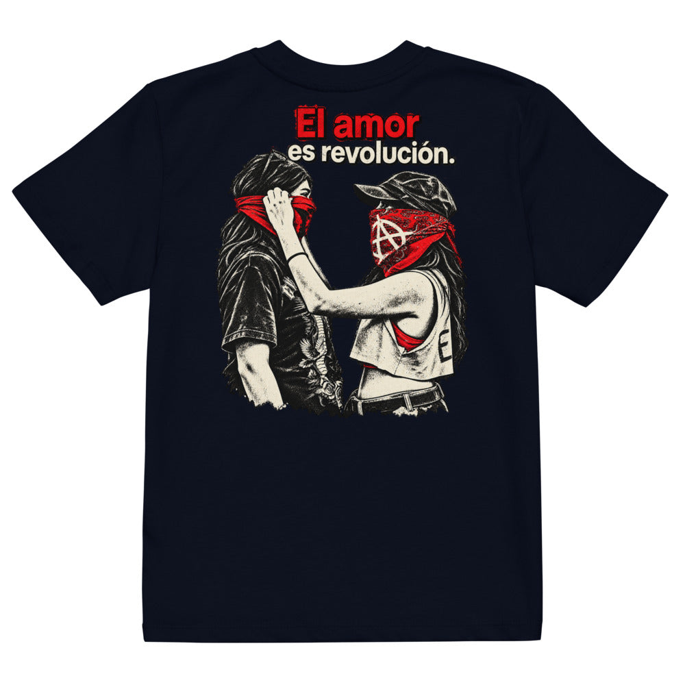 KA Studio Color P476 – French Navy – Rückansicht | Originalmotiv | Artwork EL AMOR V01 / Maximale Rueckendruckflaeche