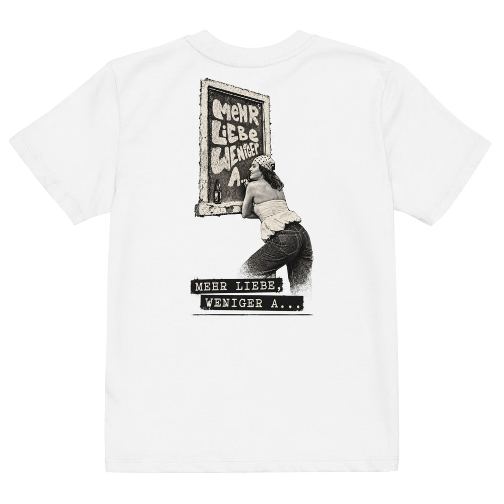 Neele – Bio-Baumwoll-T-Shirt für Kinder · White · Rückansicht | Originalmotiv