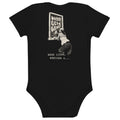 Neele – Baby-Body aus Bio-Baumwolle · Black · Rückansicht | Originalmotiv
