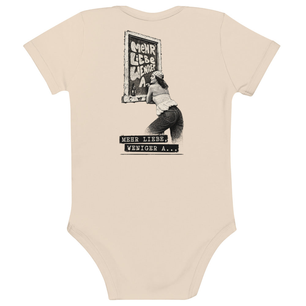 Neele – Baby-Body aus Bio-Baumwolle · Organic Natural · Rückansicht | Originalmotiv