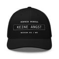 Sophie Scholl – Retro-Trucker-Cap – Black – großes Original-Stickmotiv