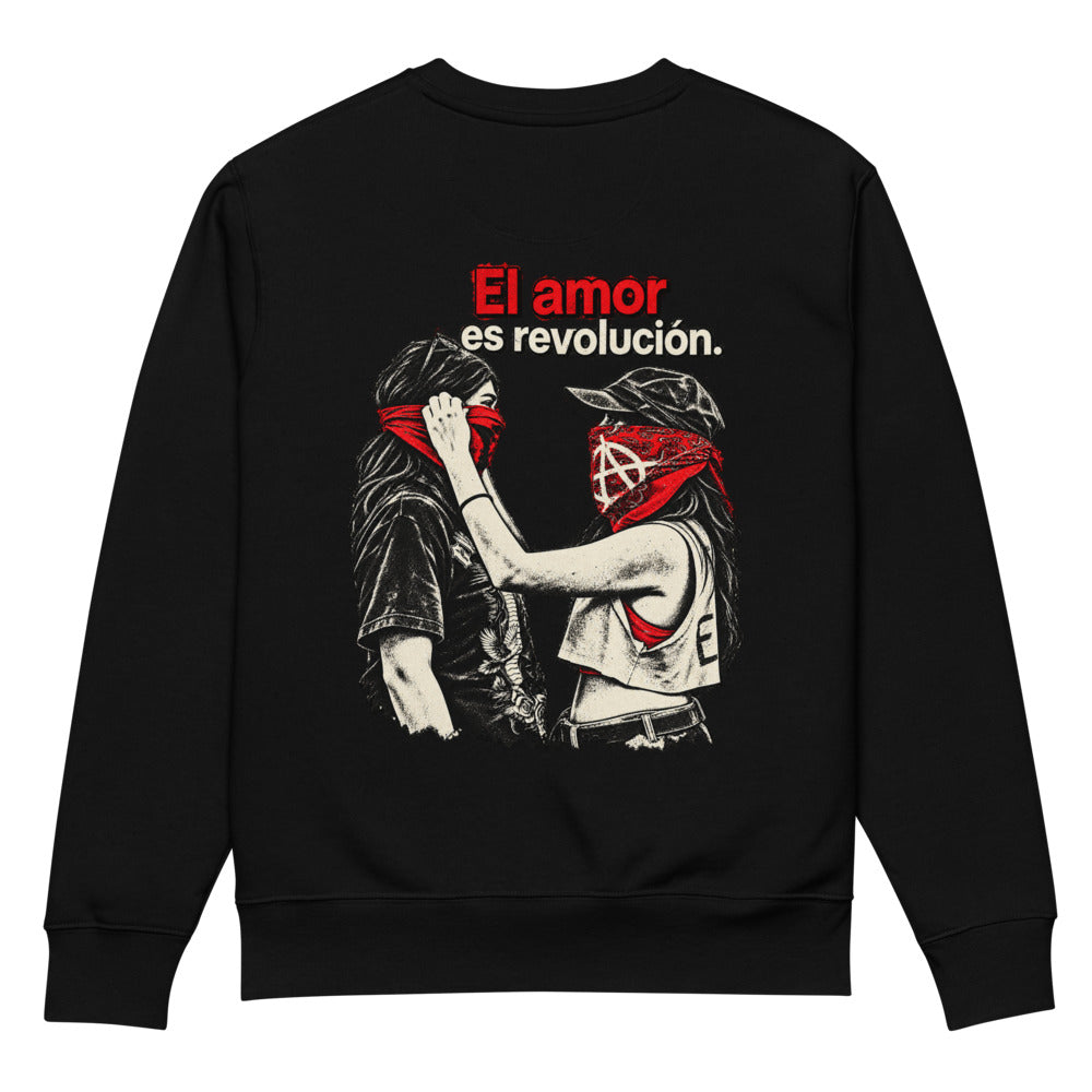 KA Studio Color P493 – Black – Rückansicht | Originalmotiv | Artwork EL AMOR V01 / Maximale Rueckendruckflaeche