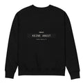 Neele – Unisex Bio-Pullover · Black · Vorderansicht | Originalmotiv