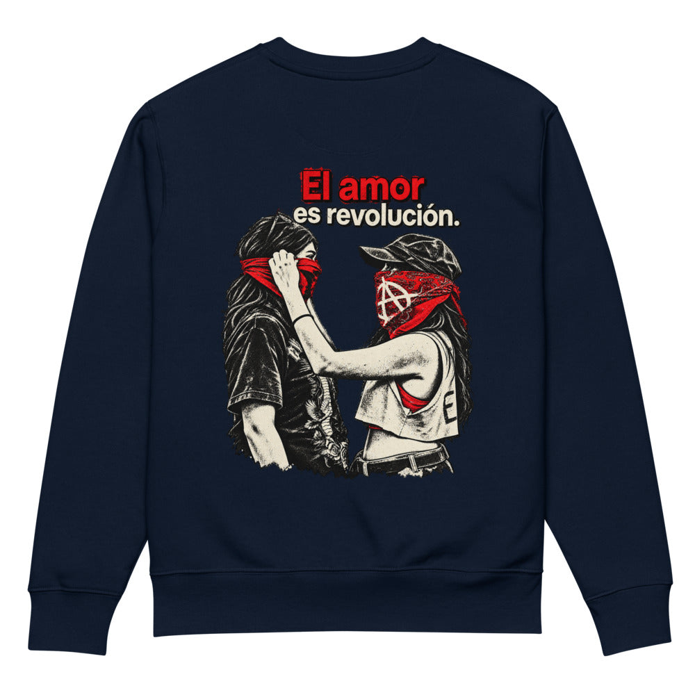 KA Studio Color P493 – French Navy – Rückansicht | Originalmotiv | Artwork EL AMOR V01 / Maximale Rueckendruckflaeche