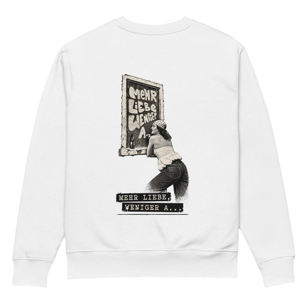 Neele – Unisex Bio-Pullover · White · Rückansicht | Originalmotiv