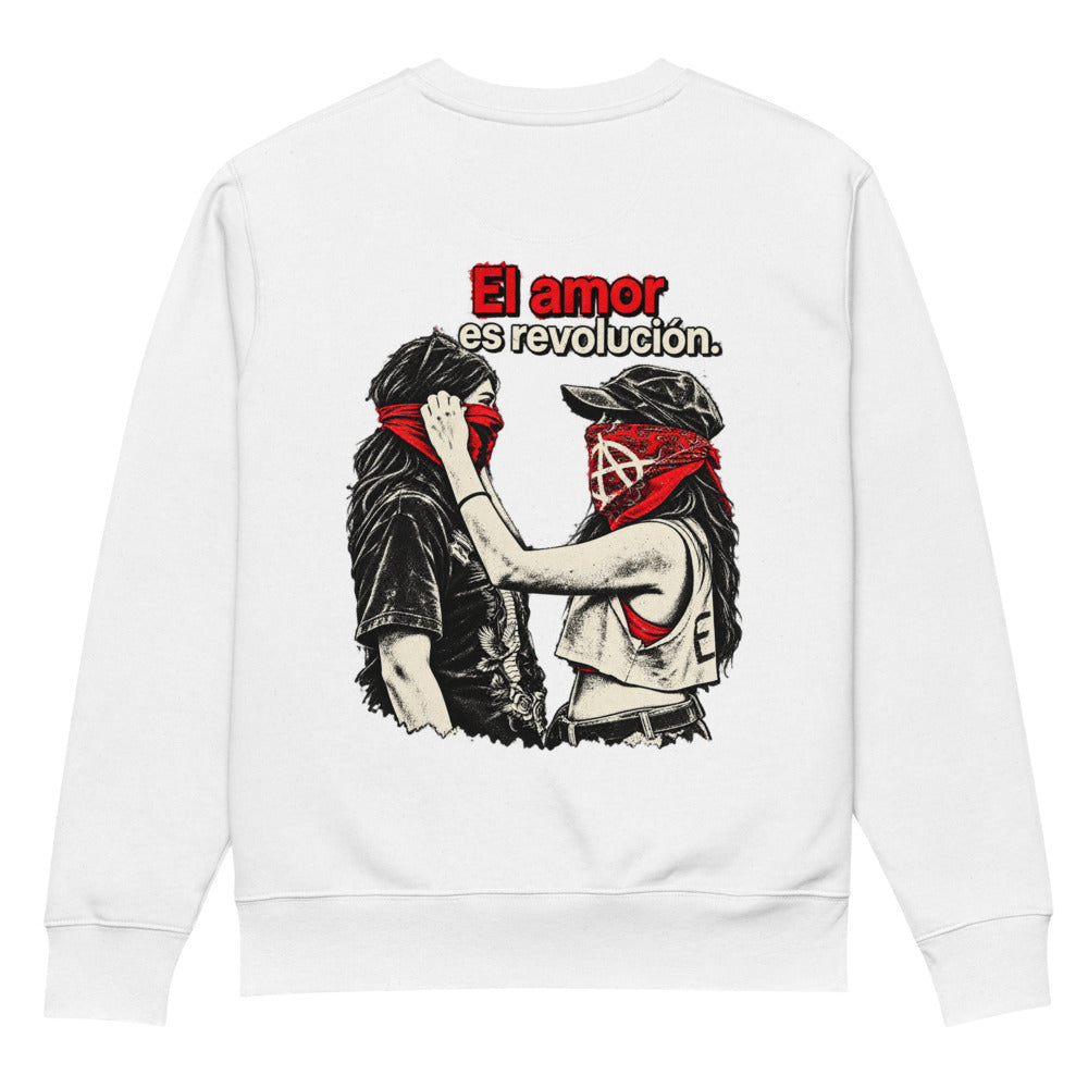 KA Studio Color P493 – White – Rückansicht | Originalmotiv | Artwork EL AMOR V01 / Maximale Rueckendruckflaeche
