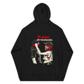 KA Studio Color P543 – Black – Rückansicht | Originalmotiv | Artwork EL AMOR V02 / Kapuzenfreie Rueckendruckflaeche