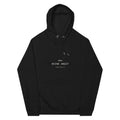 Neele – Unisex Bio-Raglan-Hoodie · Black · Vorderansicht | Originalmotiv
