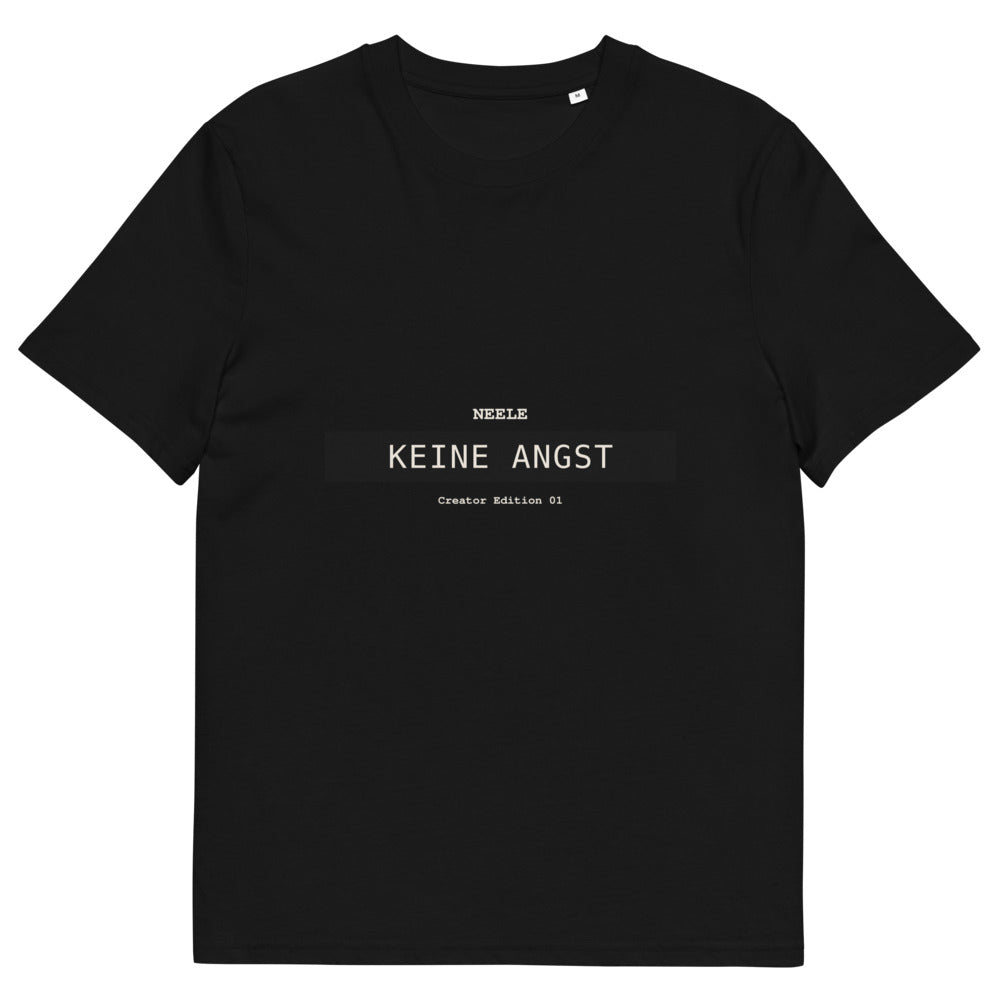 Neele – Unisex T-Shirt aus Bio-Baumwolle Creator 2.0 · Black · Vorderansicht | Originalmotiv