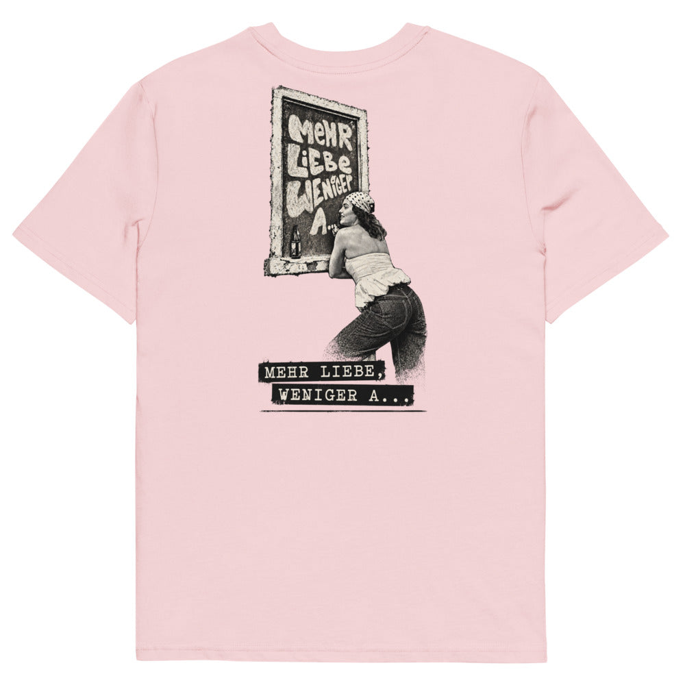 Neele – Unisex T-Shirt aus Bio-Baumwolle Creator 2.0 · Cotton Pink · Rückansicht | Originalmotiv