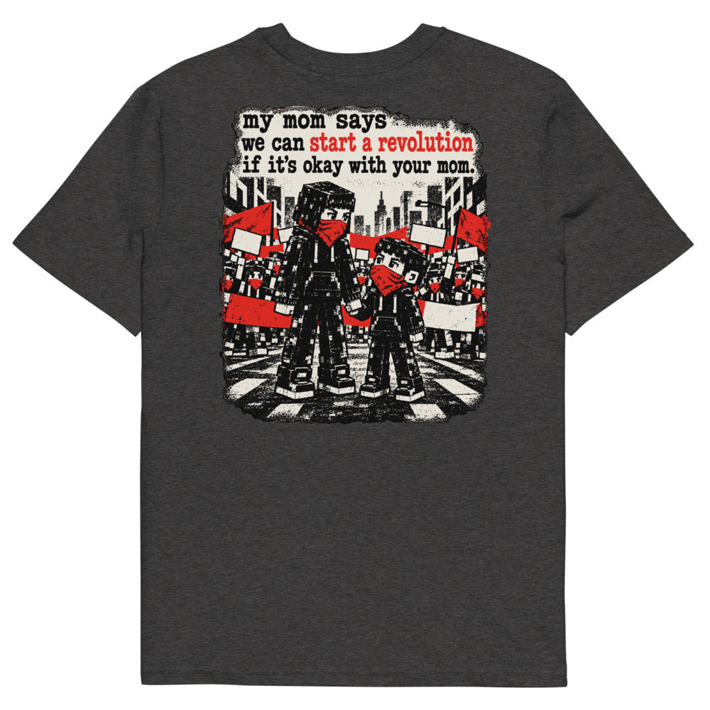 KA Studio Color P456 – Dark Heather Grey – Rückansicht | Originalmotiv | Artwork v11