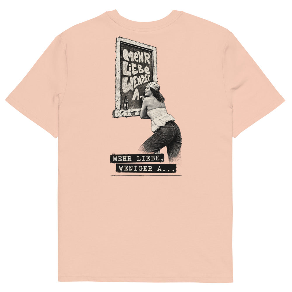 Neele – Unisex T-Shirt aus Bio-Baumwolle Creator 2.0 · Fraiche Peche · Rückansicht | Originalmotiv