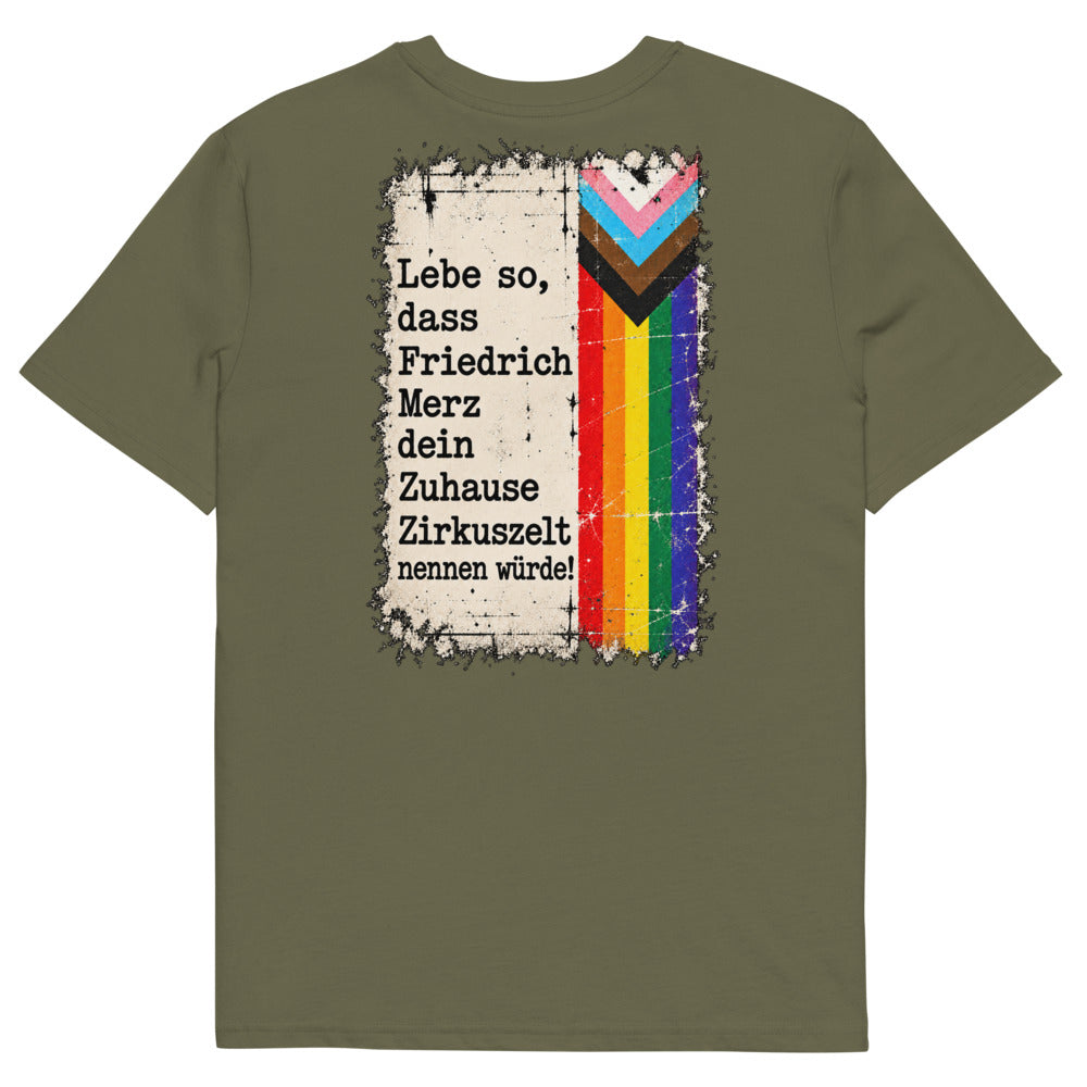 KA Studio Color P456 – Khaki – Rückansicht | Originalmotiv | Artwork MERZ V08 / Rueckendruck geprueft