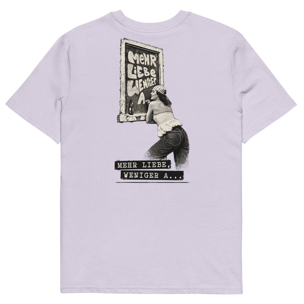 Neele – Unisex T-Shirt aus Bio-Baumwolle Creator 2.0 · Lavender · Rückansicht | Originalmotiv