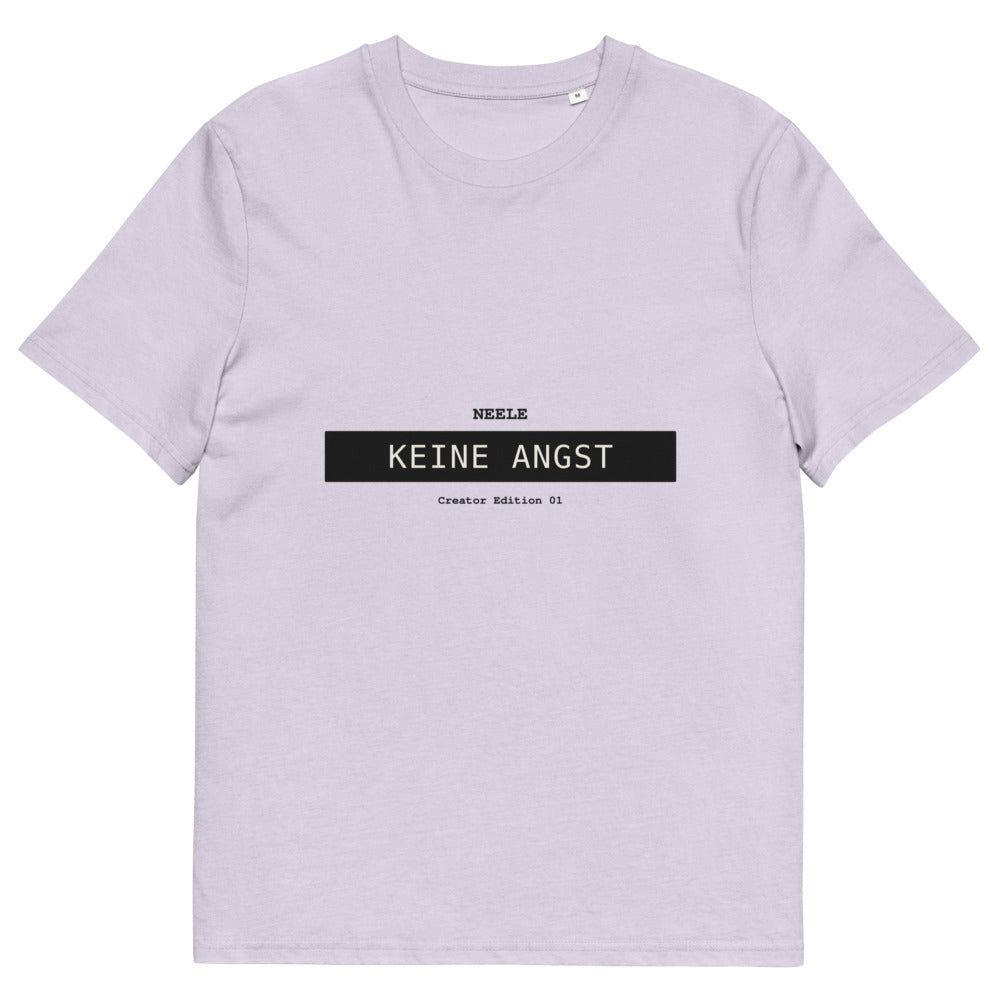 Neele – Unisex T-Shirt aus Bio-Baumwolle Creator 2.0 · Lavender · Vorderansicht | Originalmotiv