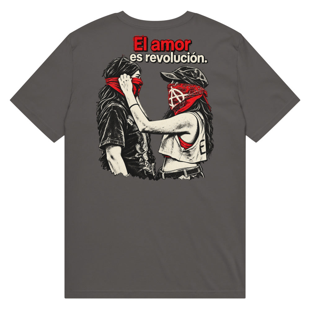 KA Studio Color P824 – Anthracite – Rückansicht | Originalmotiv | Artwork EL AMOR V01 / Maximale Rueckendruckflaeche