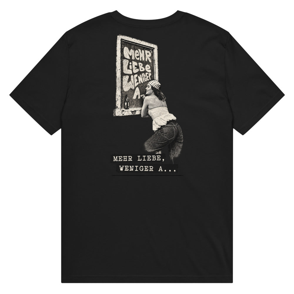 Neele – Mittelschweres Unisex Bio-T-Shirt · Black · Rückansicht | Originalmotiv