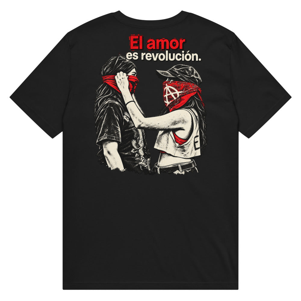 KA Studio Color P824 – Black – Rückansicht | Originalmotiv | Artwork EL AMOR V01 / Maximale Rueckendruckflaeche