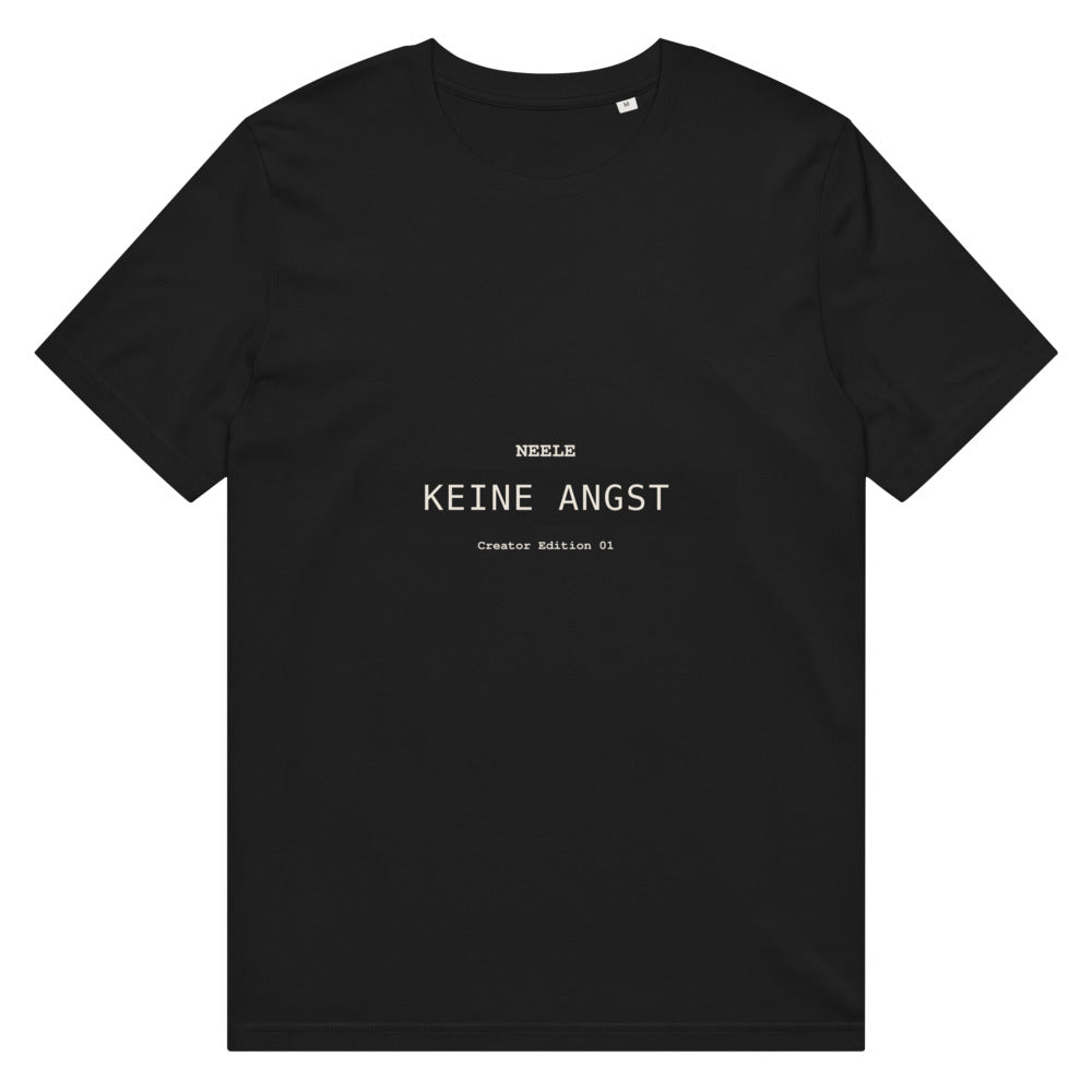 Neele – Mittelschweres Unisex Bio-T-Shirt · Black · Vorderansicht | Originalmotiv