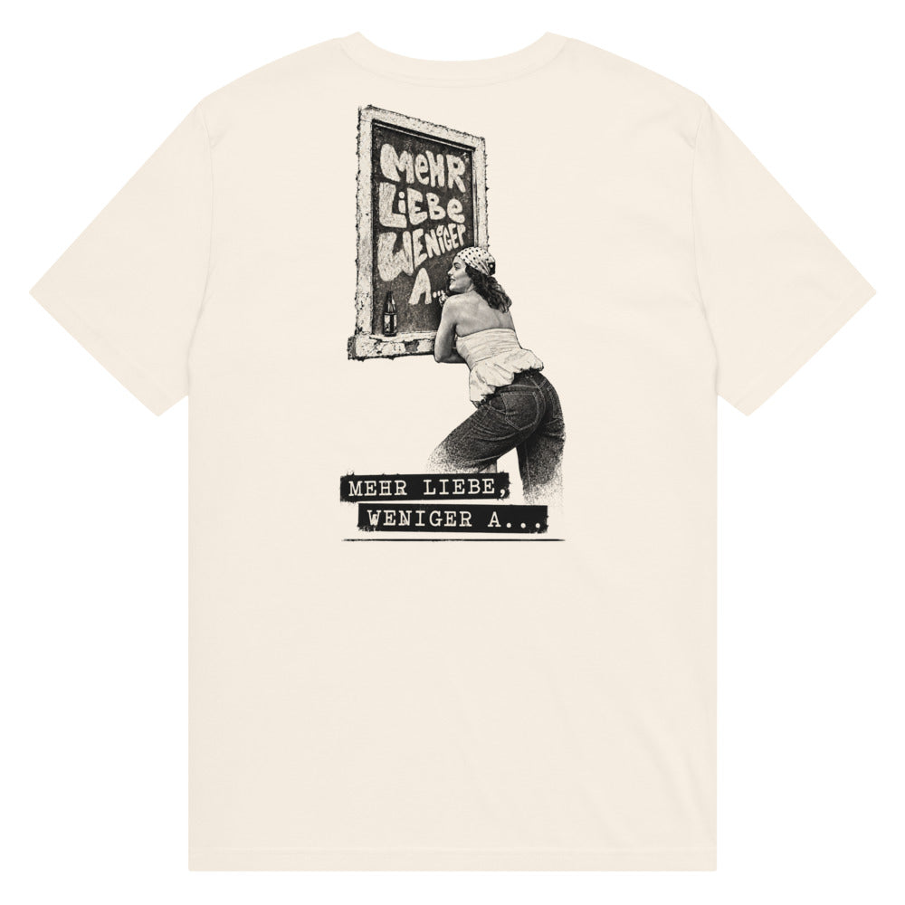 Neele – Mittelschweres Unisex Bio-T-Shirt · Vintage White · Rückansicht | Originalmotiv