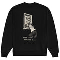 Neele – Oversized Unisex Bio-Pullover · Black · Rückansicht | Originalmotiv