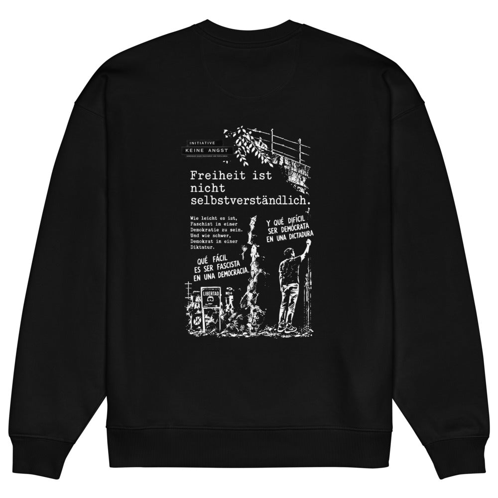 KA Studio Color P822 – Black – Rückansicht | Originalmotiv | Artwork FREIHEIT v02