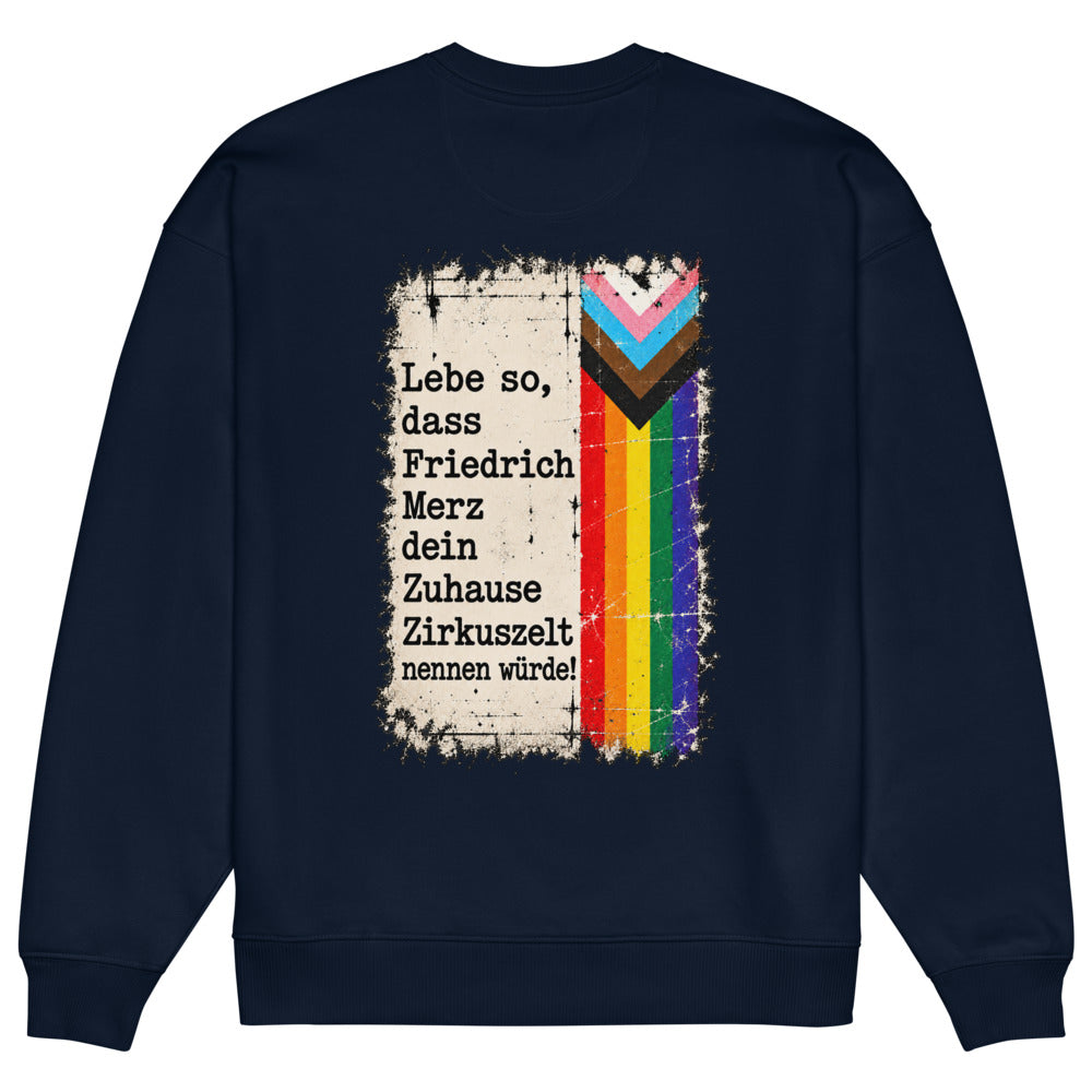 KA Studio Color P822 – French Navy – Rückansicht | Originalmotiv | Artwork MERZ V08 / Rueckendruck geprueft