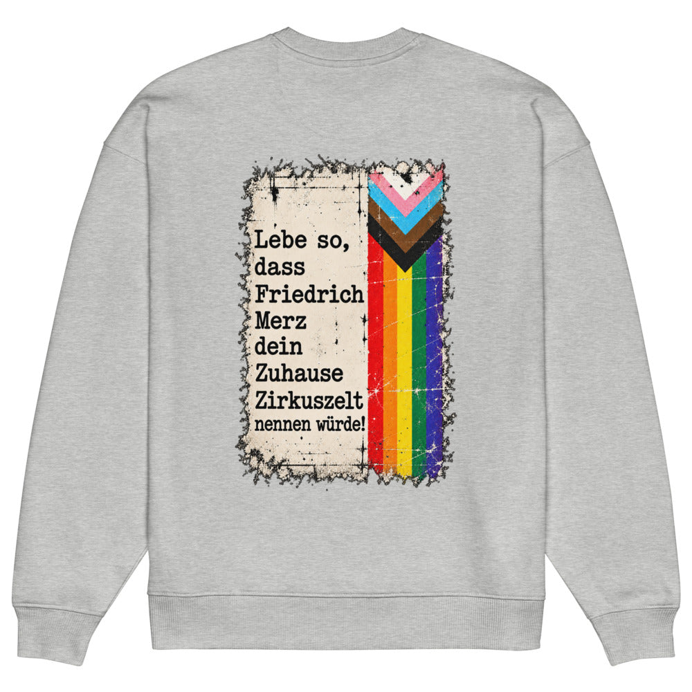 KA Studio Color P822 – Heather Grey – Rückansicht | Originalmotiv | Artwork MERZ V08 / Rueckendruck geprueft