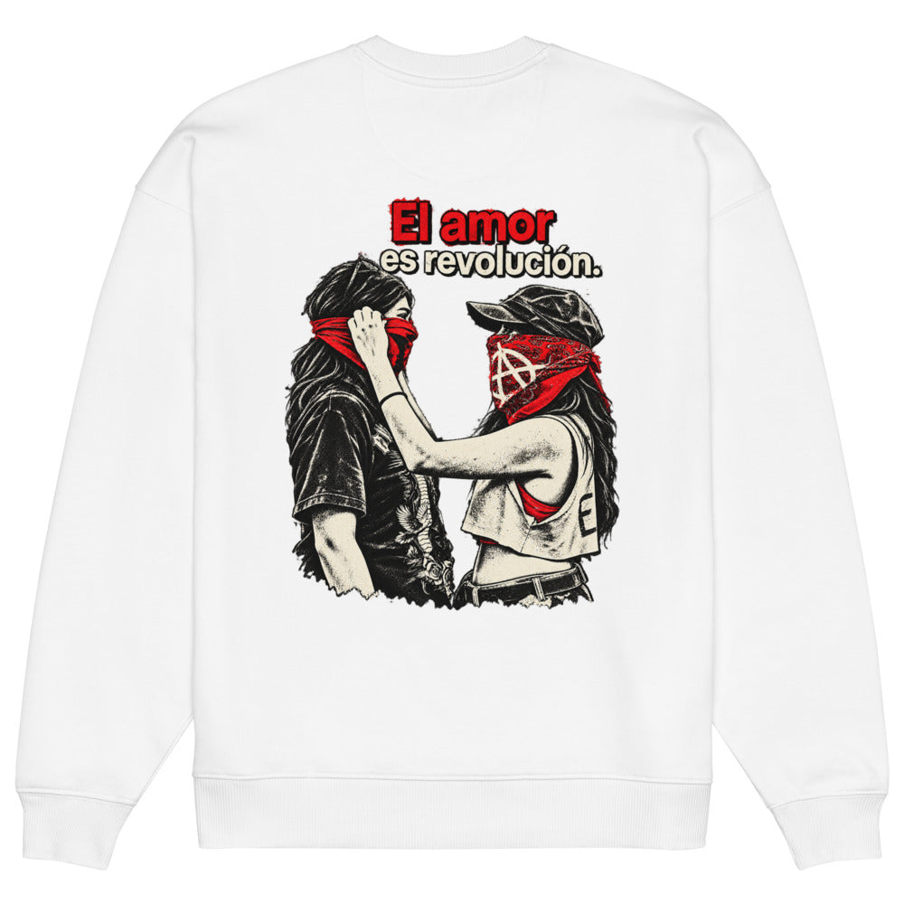 KA Studio Color P822 – White – Rückansicht | Originalmotiv | Artwork EL AMOR V01 / Maximale Rueckendruckflaeche