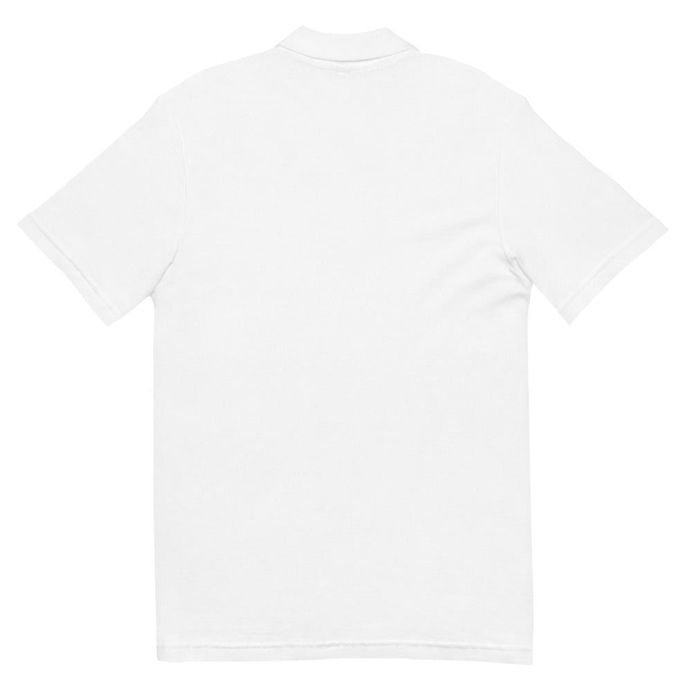Neele – Unisex Piqué-Poloshirt · White · Rückansicht | Originalmotiv